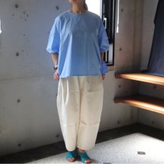 画像1: 【NARU FACTORY】 エッセンシャルブロード バルーンスリーブシャツ (1)