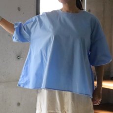 画像2: 【NARU FACTORY】 エッセンシャルブロード バルーンスリーブシャツ (2)