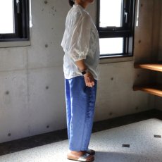画像6: 【NARU FACTORY】 ローン塩縮ランダムドット ターキーシャツスタンドカラー (6)