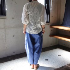 画像7: 【NARU FACTORY】 ローン塩縮ランダムドット ターキーシャツスタンドカラー (7)