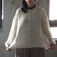 画像5: 【ista-ire】ちび衿ブラウス (5)