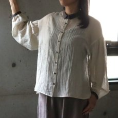 画像4: 【ista-ire】ちび衿ブラウス (4)