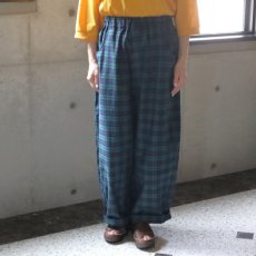 画像1: 【NARU FACTORY】ロイヤルタータン ノッポパンツ (1)