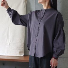 画像7: 【ista-ire】コットンローン　ピンタックシャツ (7)