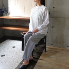 画像6: 【NARU FACTORY】先染めヒッコリーコージーパンツ (6)