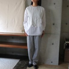 画像5: 【NARU FACTORY】先染めヒッコリーコージーパンツ (5)