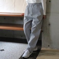 画像4: 【NARU FACTORY】先染めヒッコリーコージーパンツ (4)