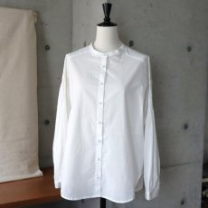 画像16: 【ista-ire】コットンローン　ピンタックシャツ (16)