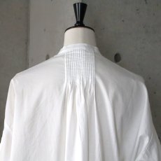 画像21: 【ista-ire】コットンローン　ピンタックシャツ (21)