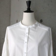 画像17: 【ista-ire】コットンローン　ピンタックシャツ (17)