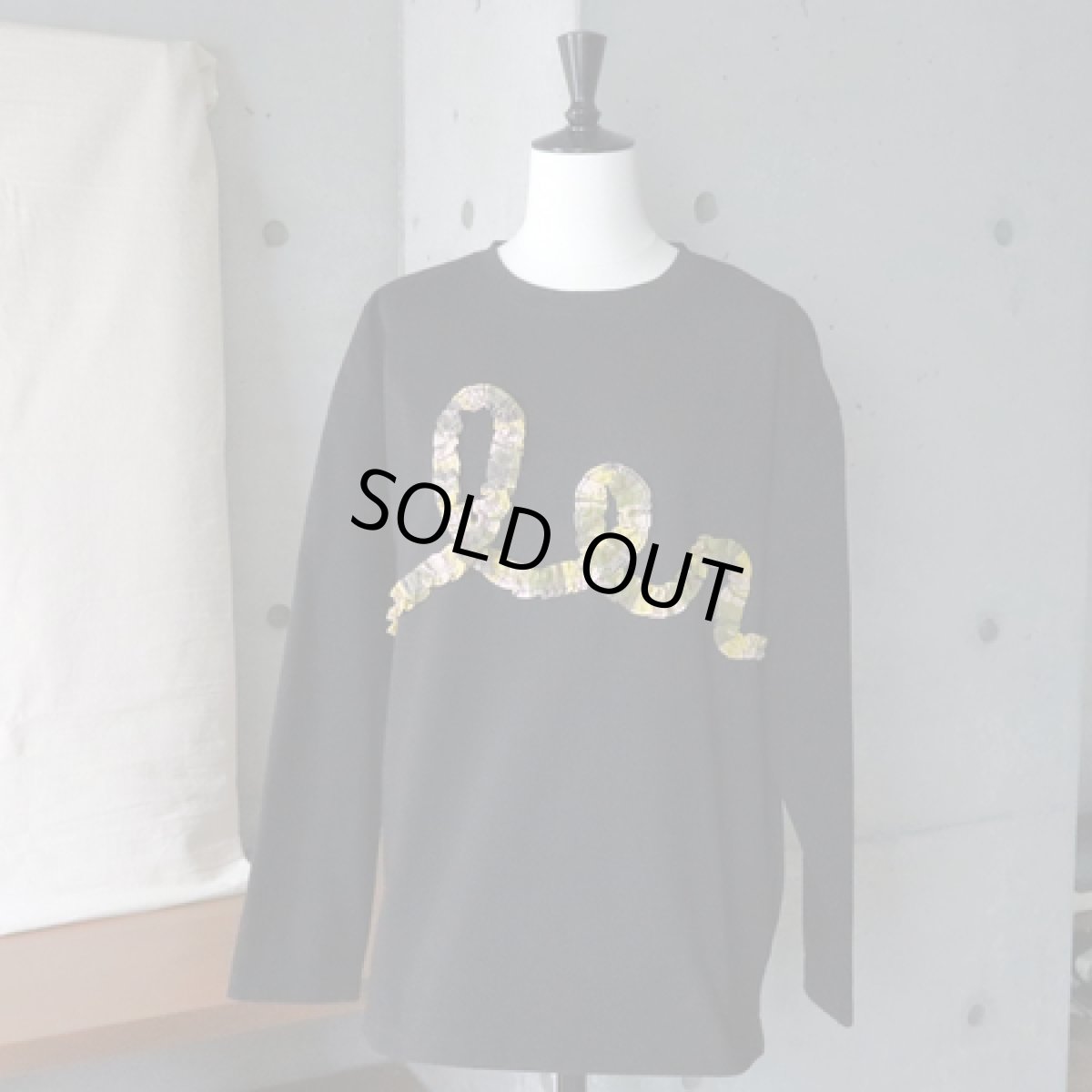 画像4: 20％OFF SALE【ista-ire】強撚フライスチェックフリルロンTEE (4)