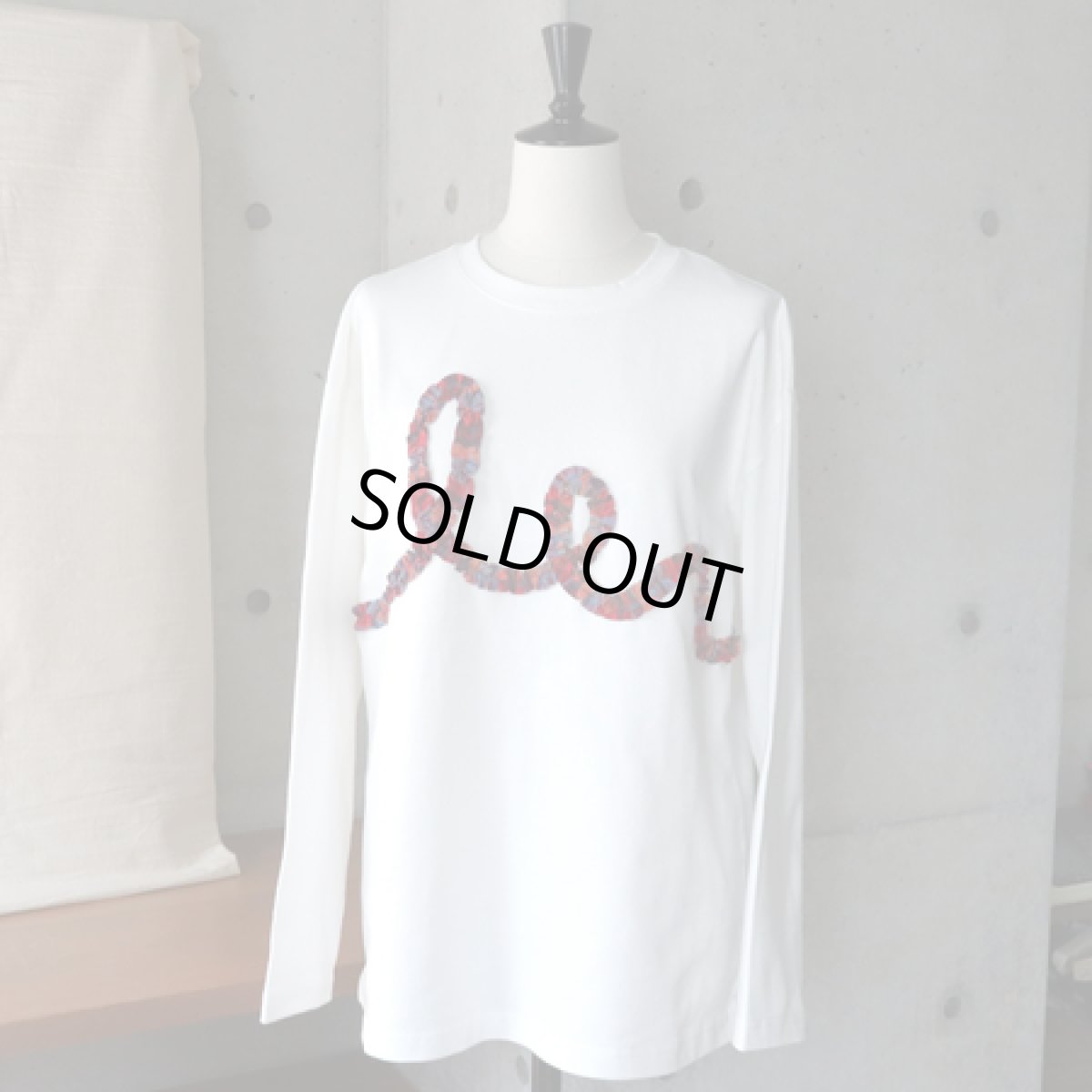 画像7: 20％OFF SALE【ista-ire】強撚フライスチェックフリルロンTEE (7)