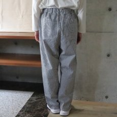 画像3: 【NARU FACTORY】先染めヒッコリーコージーパンツ (3)