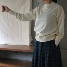 画像5: 【NARU FACTORY】ムースヤーン ハイネックニット (5)