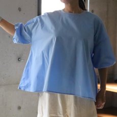 画像1: 【NARU FACTORY】 エッセンシャルブロード バルーンスリーブシャツ (1)