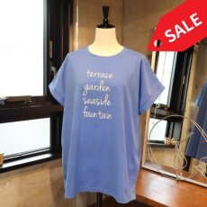画像3: 20%OFF SALE【ista-ire】コットンジャージー　ロゴプリントTEE (3)