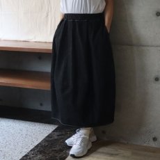 画像4: 【NARU FACTORY】8オンスムラデニムエッグスカート (4)