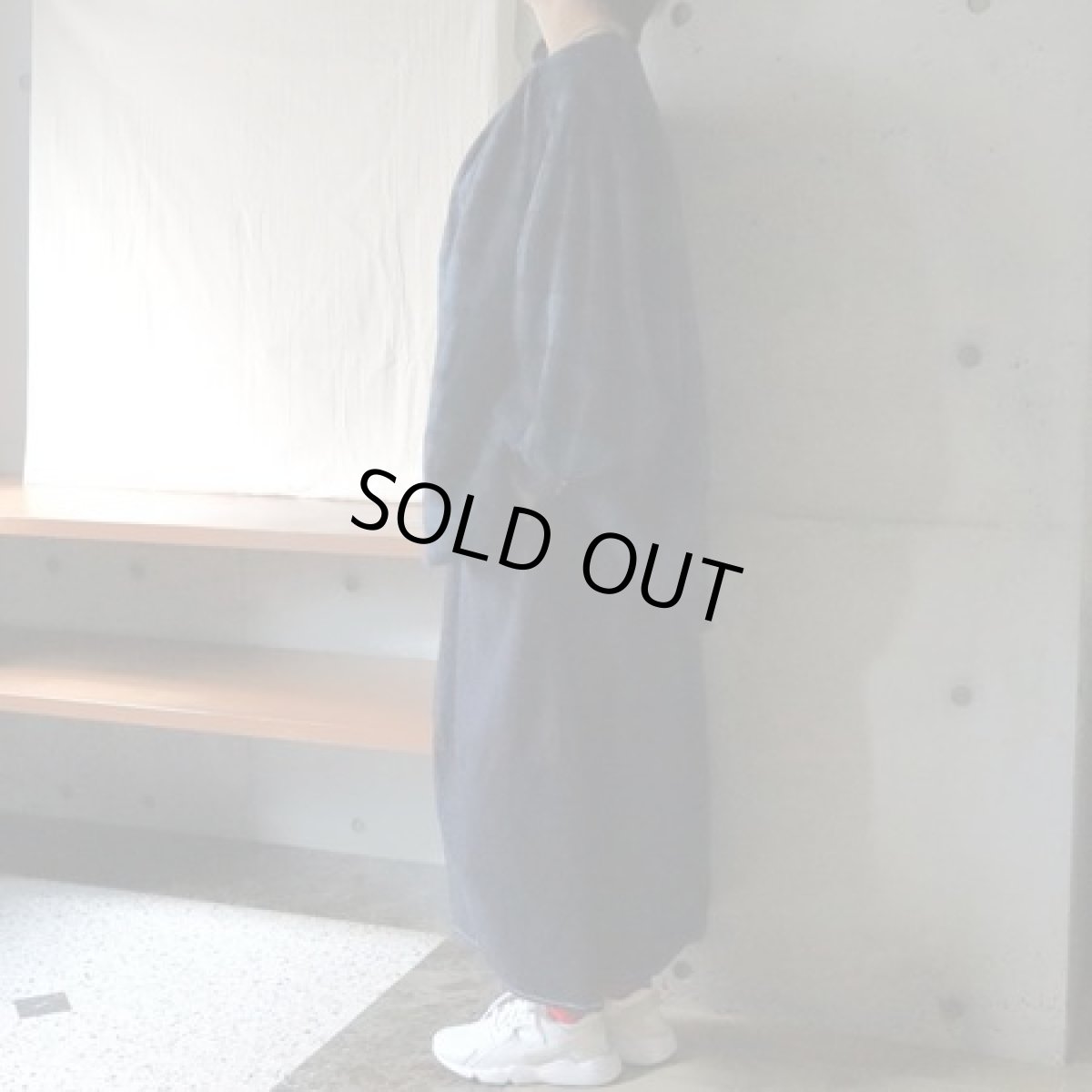 画像8: 【08Mab】リネンＶネックギャザーブラウス (8)