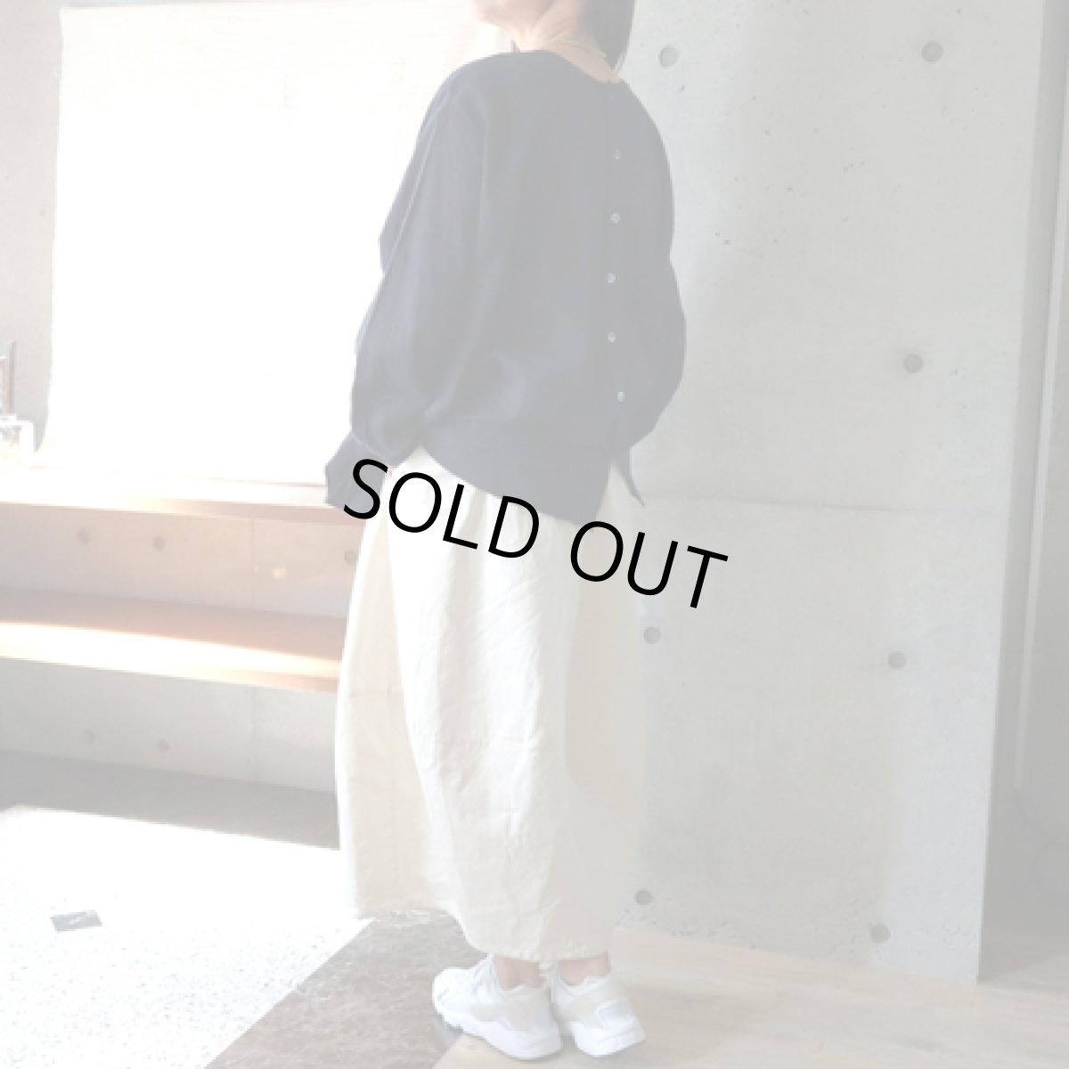 画像9: 【NARU FACTORY】8オンスムラデニムエッグスカート (9)