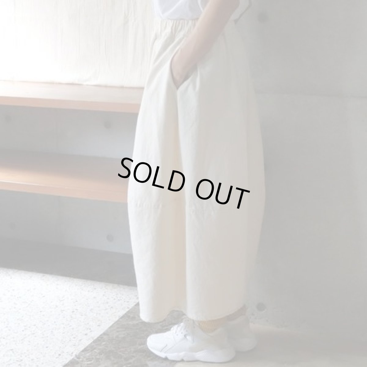 画像2: 【NARU FACTORY】8オンスムラデニムエッグスカート (2)