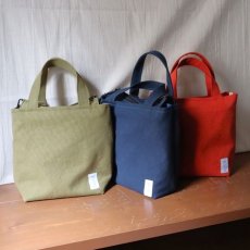 画像1: 【yukidesign】縦型トートバッグ (1)