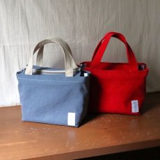 画像1: 【yukidesign】横型トートバッグ (1)