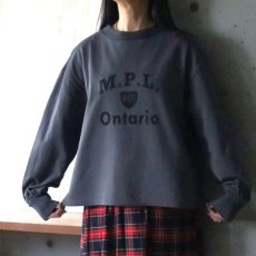 画像1: 【NARU FACTORY】アーミーコットン度詰天竺 M.P.L.プリントPO (1)
