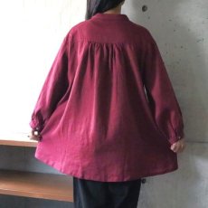 画像3: 【08Mab】チビスタンド襟チュニック (3)