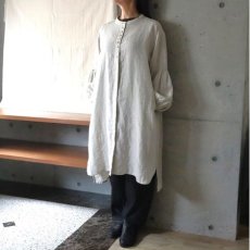 画像3: 【08Mab】ボリューム袖隠しボタンチュニック (3)