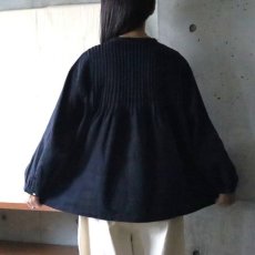 画像13: 【08Mab】ピンタックボリュームブラウス (13)
