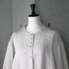 画像9: 【08Mab】ボリューム袖隠しボタンチュニック (9)