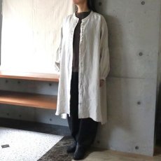 画像2: 【08Mab】ボリューム袖隠しボタンチュニック (2)
