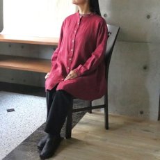 画像4: 【08Mab】チビスタンド襟チュニック (4)