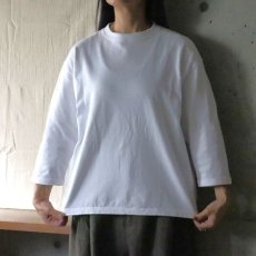 画像1: 【NARU FACTORY】アーミーコットン度詰天竺 ７分袖PO (1)