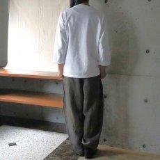 画像7: 【NARU FACTORY】アーミーコットン度詰天竺 ７分袖PO (7)