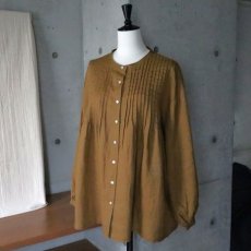 画像8: 【08Mab】ピンタックボリュームブラウス (8)