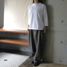 画像5: 【NARU FACTORY】アーミーコットン度詰天竺 ７分袖PO (5)