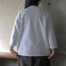 画像3: 【NARU FACTORY】アーミーコットン度詰天竺 ７分袖PO (3)
