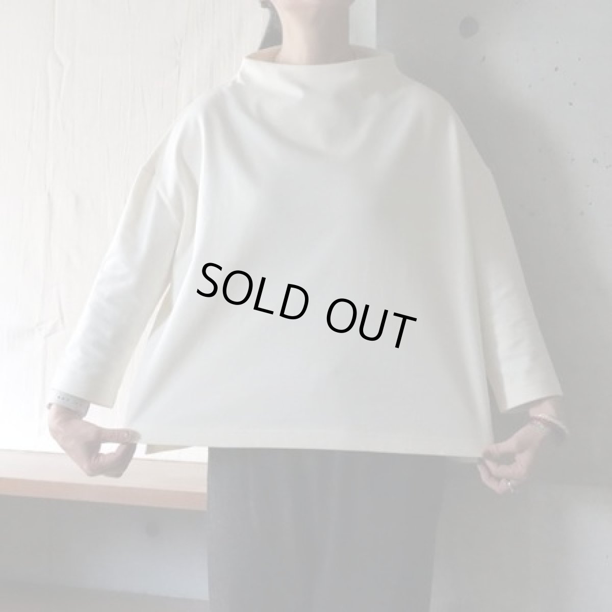 画像3: 20％OFF SALE【NARU FACTORY】デラヴェジャージー ポーセリンシャツ (3)