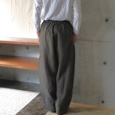 画像3: 【08Mab】ギャザーポケットの タックパンツ (3)