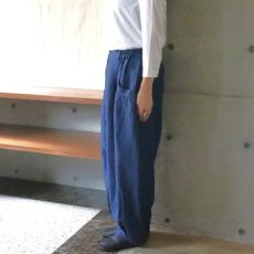 画像5: 【08Mab】ギャザーポケットの タックパンツ (5)
