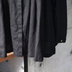 画像9: 【08Mab】ワイドピンタック前あきブラウス (9)