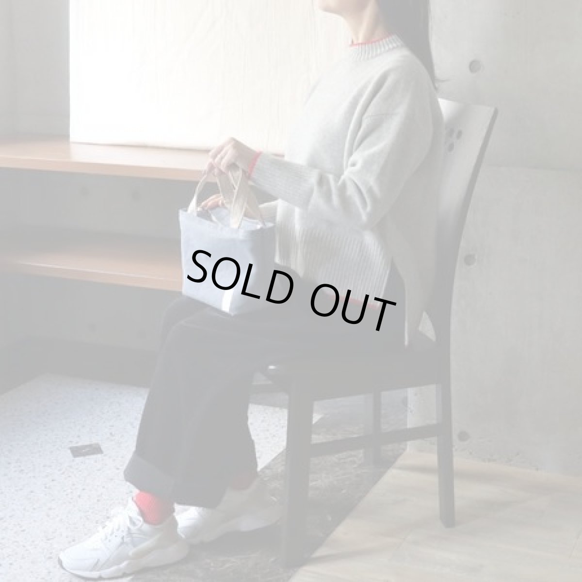 画像7: 【NARU FACTORY】タスマニアラム 配色ニット (7)