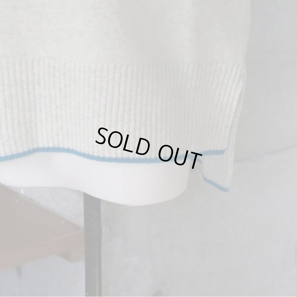 画像15: 【NARU FACTORY】タスマニアラム 配色ニット (15)