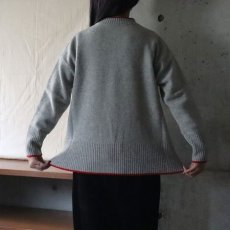 画像3: 【NARU FACTORY】タスマニアラム 配色ニット (3)