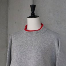 画像9: 【NARU FACTORY】タスマニアラム 配色ニット (9)