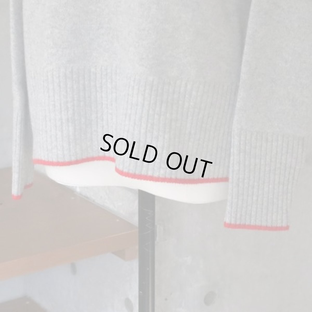 画像10: 【NARU FACTORY】タスマニアラム 配色ニット (10)