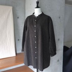 画像14: 【Sorte cuff】リネンコットンストライプチュニック (14)