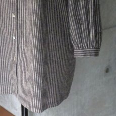 画像13: 【Sorte cuff】リネンコットンストライプチュニック (13)