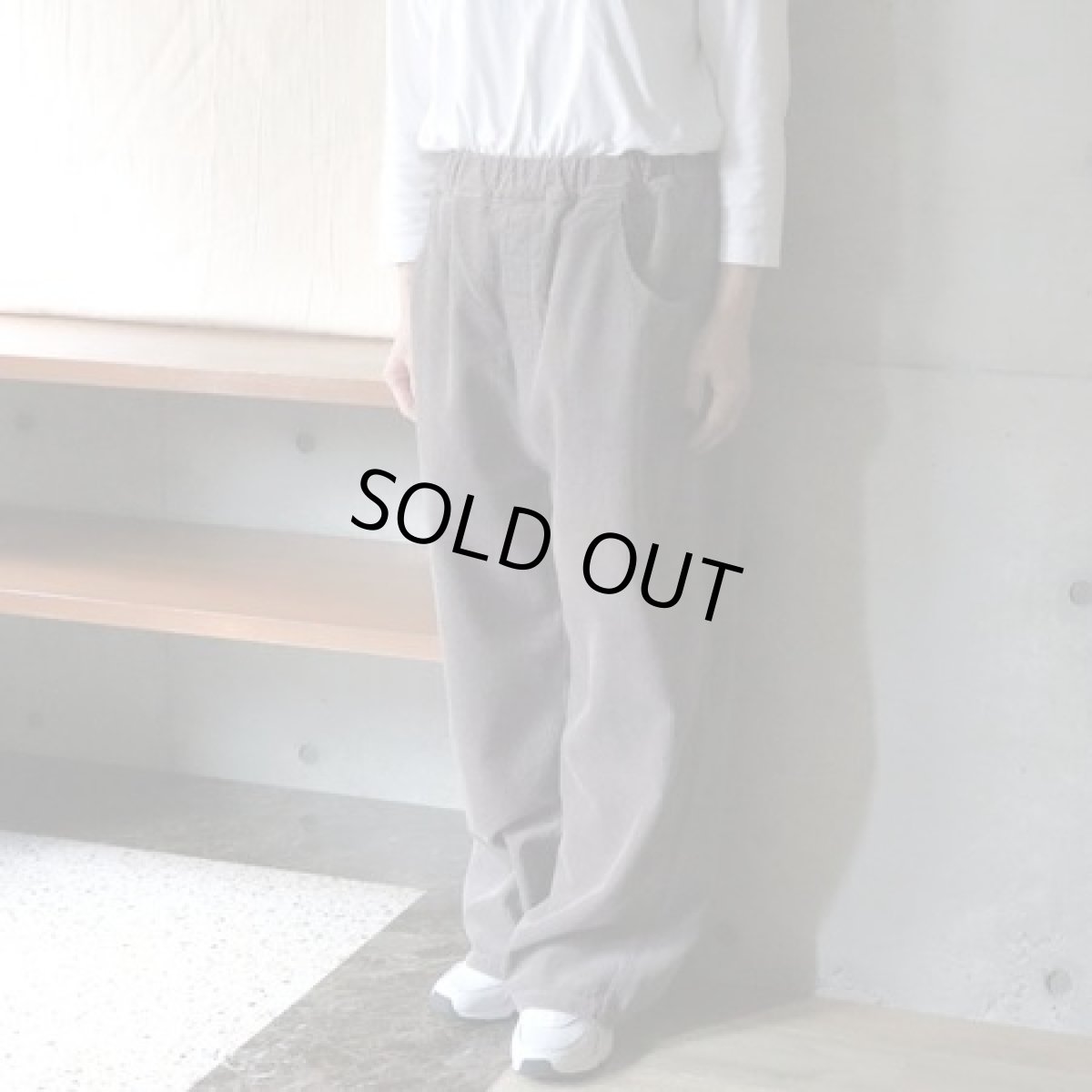 画像6: 【NARU FACTORY】8Wコーデュロイノッポパンツ (6)